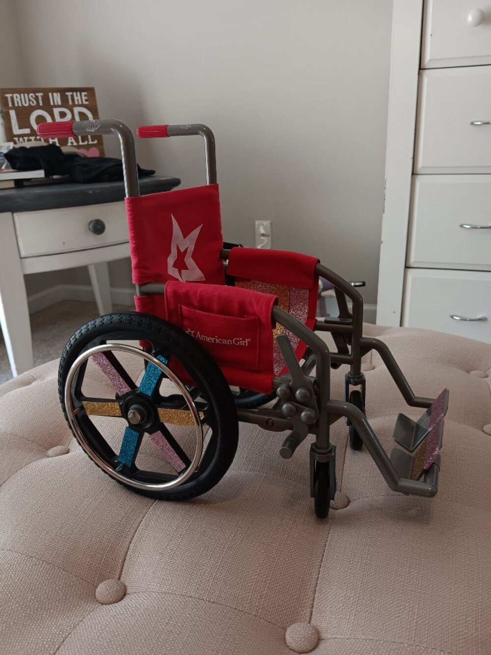 American girl wheelchair